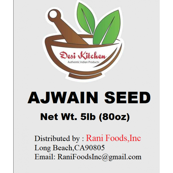 DK Ajwain Seeds 5lb(Poly)