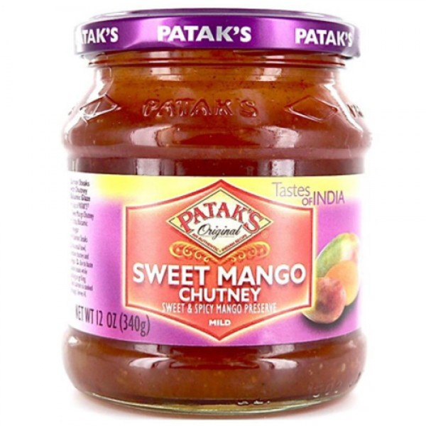 Patak Sweet Mango Chutne 12oz